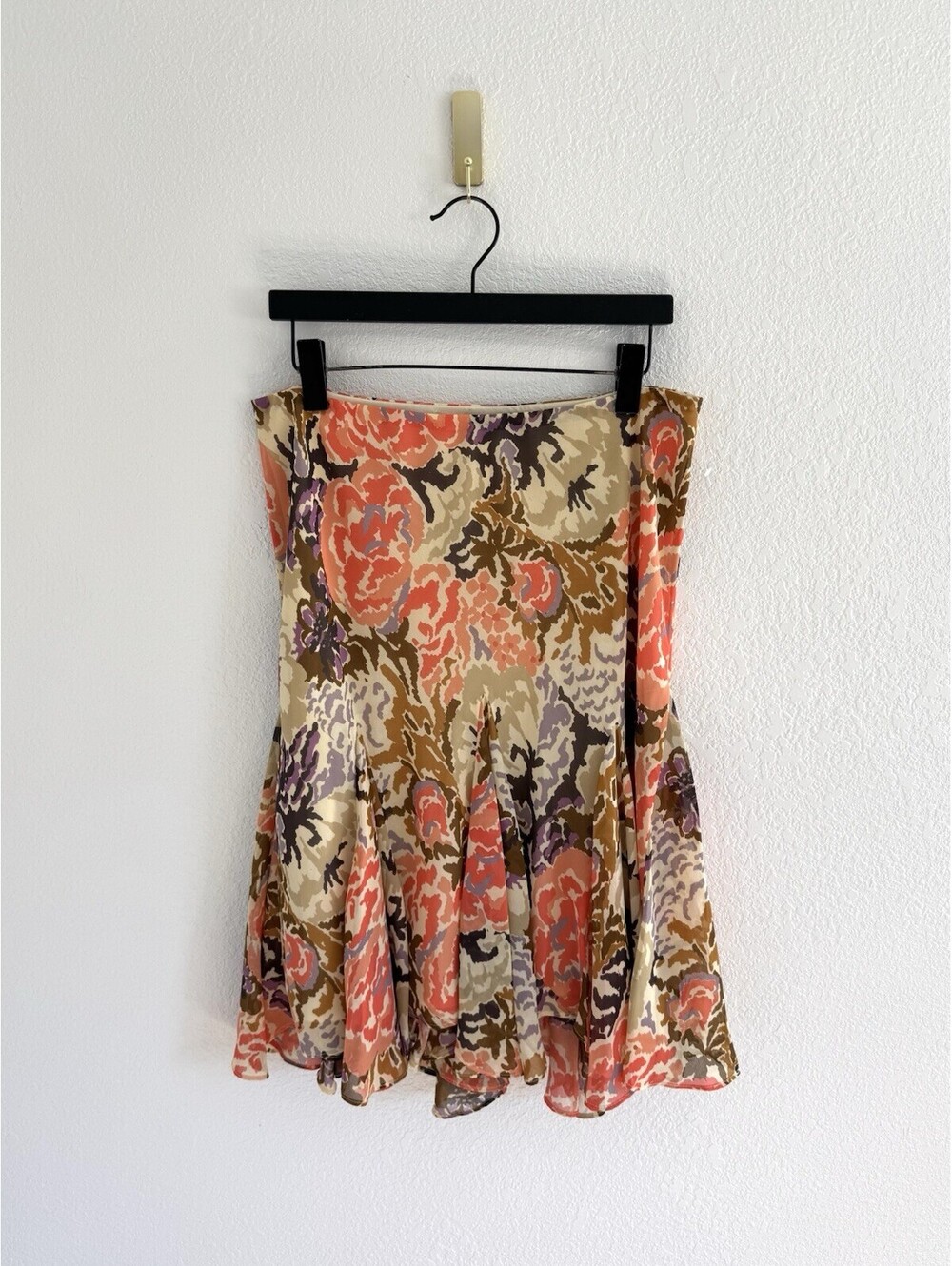 Lauren Ralph Lauren Women Floral Chiffon Mini Skirt Multi Size PL Y2K Feminine